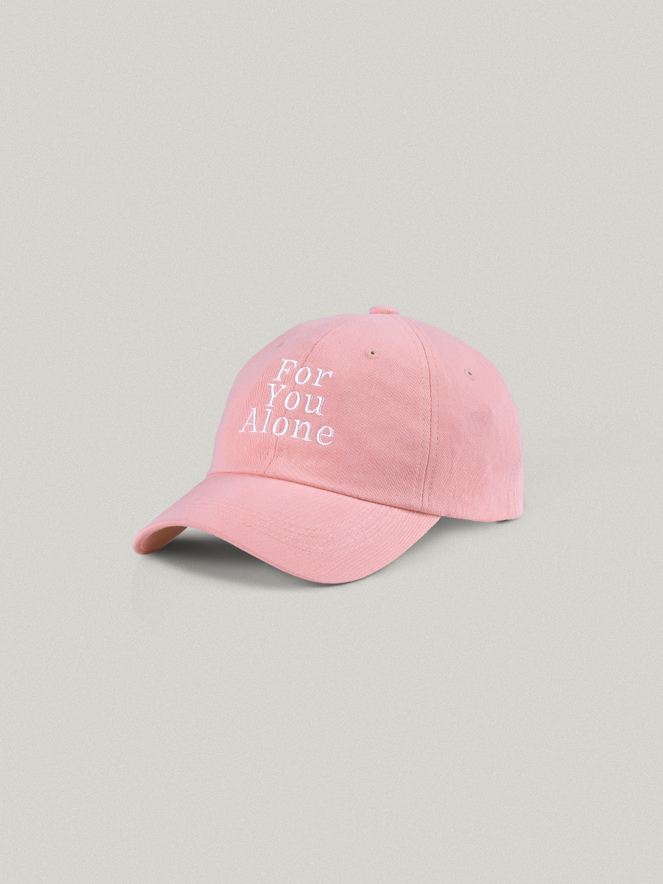 폴뉴아 Slogan Ball Cap - Pink